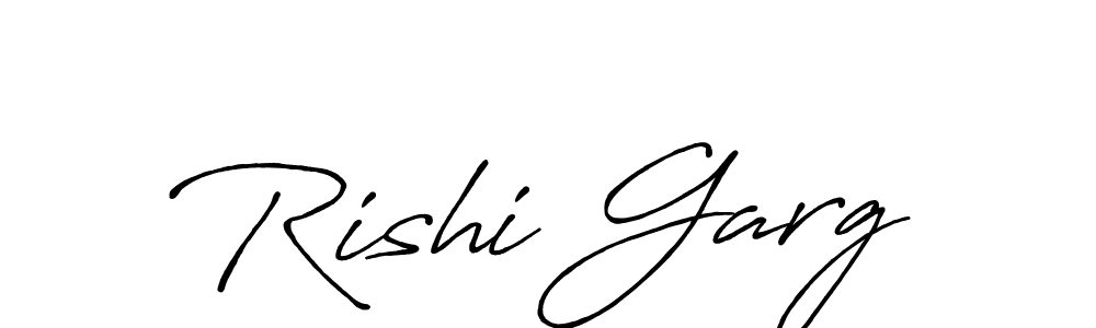 The best way (Antro_Vectra_Bolder) to make a short signature is to pick only two or three words in your name. The name Rishi Garg include a total of six letters. For converting this name. Rishi Garg signature style 7 images and pictures png