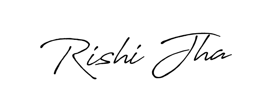 This is the best signature style for the Rishi Jha name. Also you like these signature font (Antro_Vectra_Bolder). Mix name signature. Rishi Jha signature style 7 images and pictures png