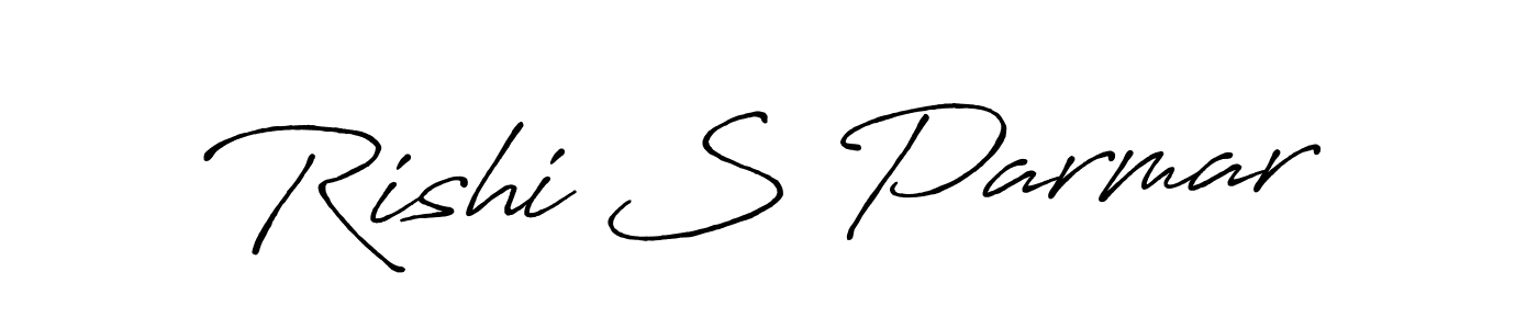 Make a beautiful signature design for name Rishi S Parmar. Use this online signature maker to create a handwritten signature for free. Rishi S Parmar signature style 7 images and pictures png