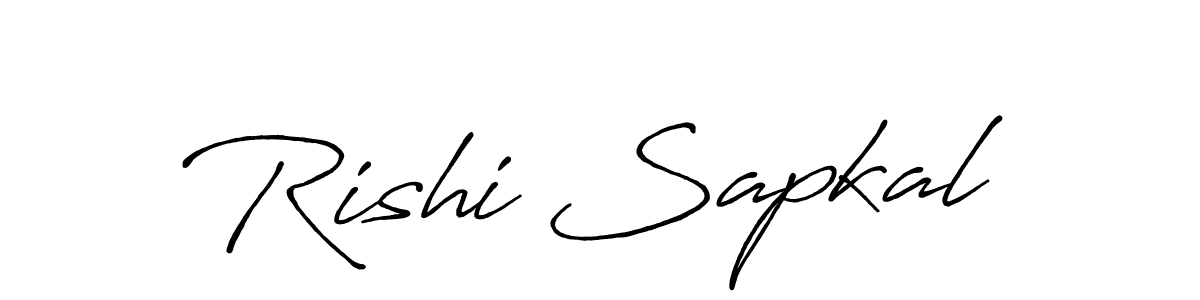 if you are searching for the best signature style for your name Rishi Sapkal. so please give up your signature search. here we have designed multiple signature styles  using Antro_Vectra_Bolder. Rishi Sapkal signature style 7 images and pictures png