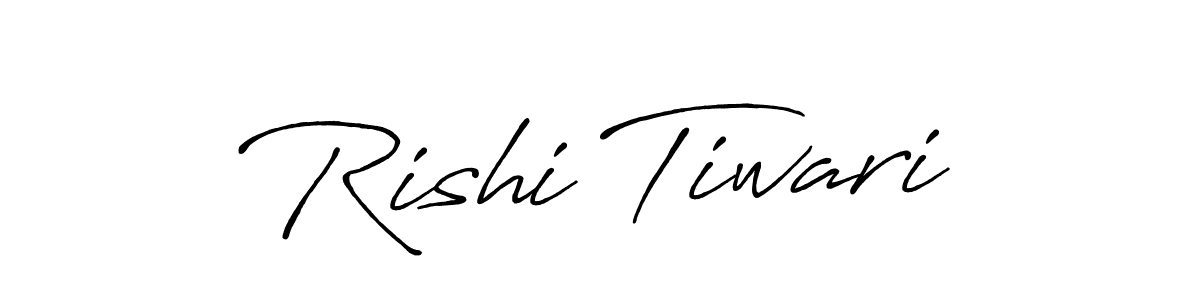 Also You can easily find your signature by using the search form. We will create Rishi Tiwari name handwritten signature images for you free of cost using Antro_Vectra_Bolder sign style. Rishi Tiwari signature style 7 images and pictures png