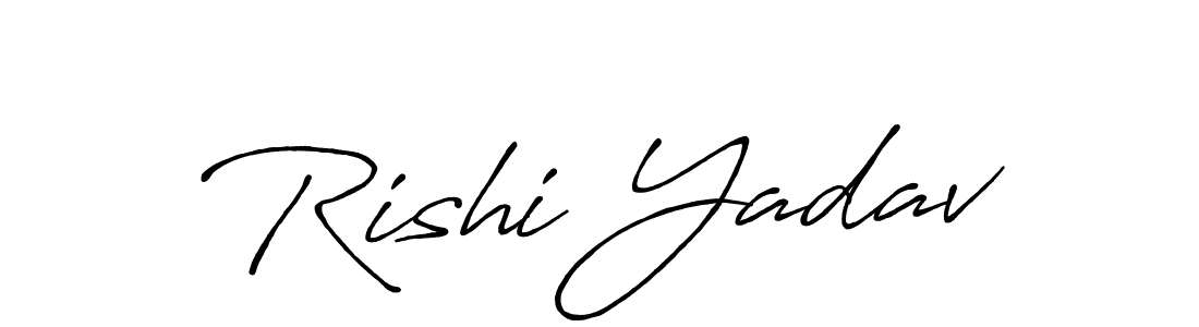 Make a short Rishi Yadav signature style. Manage your documents anywhere anytime using Antro_Vectra_Bolder. Create and add eSignatures, submit forms, share and send files easily. Rishi Yadav signature style 7 images and pictures png
