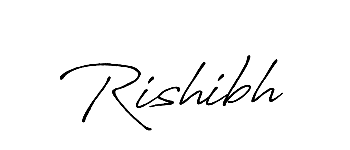 Best and Professional Signature Style for Rishibh. Antro_Vectra_Bolder Best Signature Style Collection. Rishibh signature style 7 images and pictures png