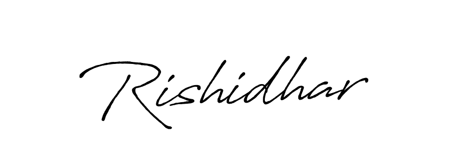 Also we have Rishidhar name is the best signature style. Create professional handwritten signature collection using Antro_Vectra_Bolder autograph style. Rishidhar signature style 7 images and pictures png