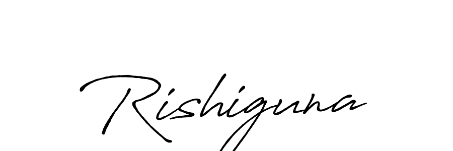 How to make Rishiguna signature? Antro_Vectra_Bolder is a professional autograph style. Create handwritten signature for Rishiguna name. Rishiguna signature style 7 images and pictures png