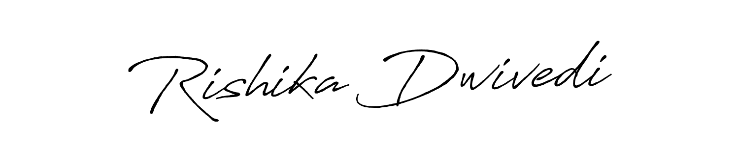 Antro_Vectra_Bolder is a professional signature style that is perfect for those who want to add a touch of class to their signature. It is also a great choice for those who want to make their signature more unique. Get Rishika Dwivedi name to fancy signature for free. Rishika Dwivedi signature style 7 images and pictures png