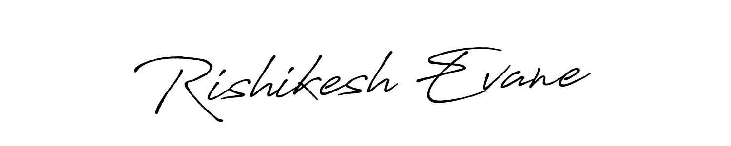 How to make Rishikesh Evane signature? Antro_Vectra_Bolder is a professional autograph style. Create handwritten signature for Rishikesh Evane name. Rishikesh Evane signature style 7 images and pictures png