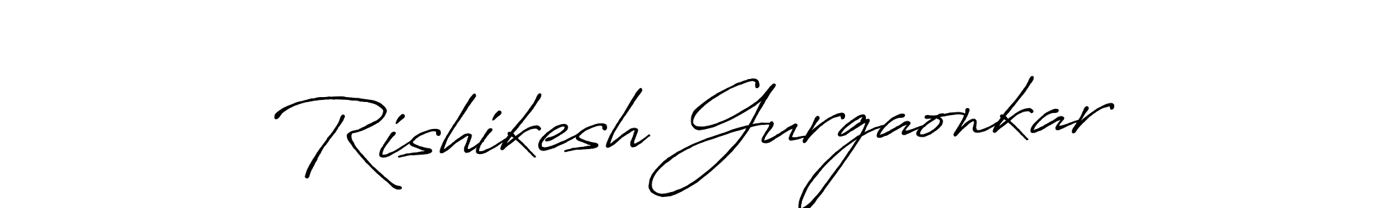 You should practise on your own different ways (Antro_Vectra_Bolder) to write your name (Rishikesh Gurgaonkar) in signature. don't let someone else do it for you. Rishikesh Gurgaonkar signature style 7 images and pictures png