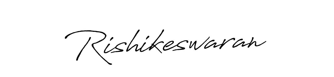 Design your own signature with our free online signature maker. With this signature software, you can create a handwritten (Antro_Vectra_Bolder) signature for name Rishikeswaran. Rishikeswaran signature style 7 images and pictures png