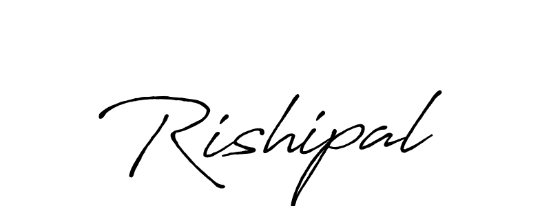 Create a beautiful signature design for name Rishipal. With this signature (Antro_Vectra_Bolder) fonts, you can make a handwritten signature for free. Rishipal signature style 7 images and pictures png