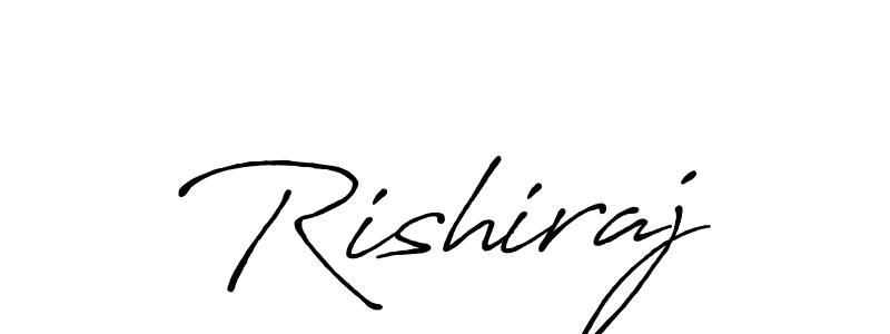 How to make Rishiraj name signature. Use Antro_Vectra_Bolder style for creating short signs online. This is the latest handwritten sign. Rishiraj signature style 7 images and pictures png