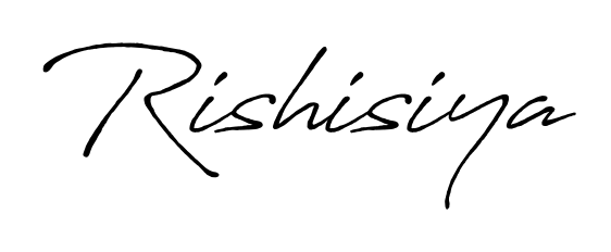 Enhance your business communications with Rishisiya signature in Antro_Vectra_Bolder lettering. Clean, modern, and universally compatible. Rishisiya signature style 7 images and pictures png
