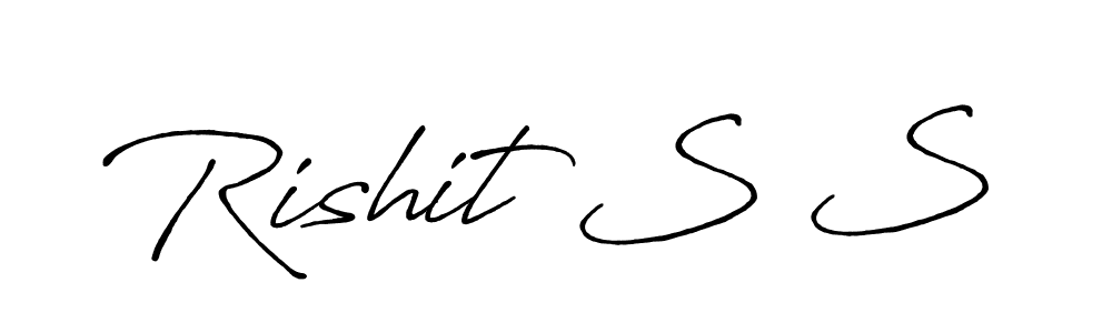 Here are the top 10 professional signature styles for the name Rishit S S. These are the best autograph styles you can use for your name. Rishit S S signature style 7 images and pictures png