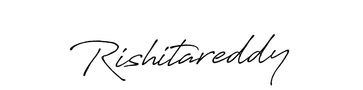 Similarly Antro_Vectra_Bolder is the best handwritten signature design. Signature creator online .You can use it as an online autograph creator for name Rishitareddy. Rishitareddy signature style 7 images and pictures png