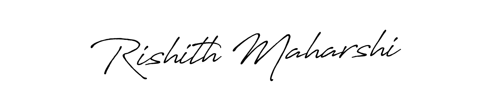 Similarly Antro_Vectra_Bolder is the best handwritten signature design. Signature creator online .You can use it as an online autograph creator for name Rishith Maharshi. Rishith Maharshi signature style 7 images and pictures png