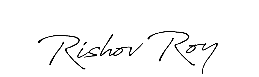 How to Draw Rishov Roy signature style? Antro_Vectra_Bolder is a latest design signature styles for name Rishov Roy. Rishov Roy signature style 7 images and pictures png