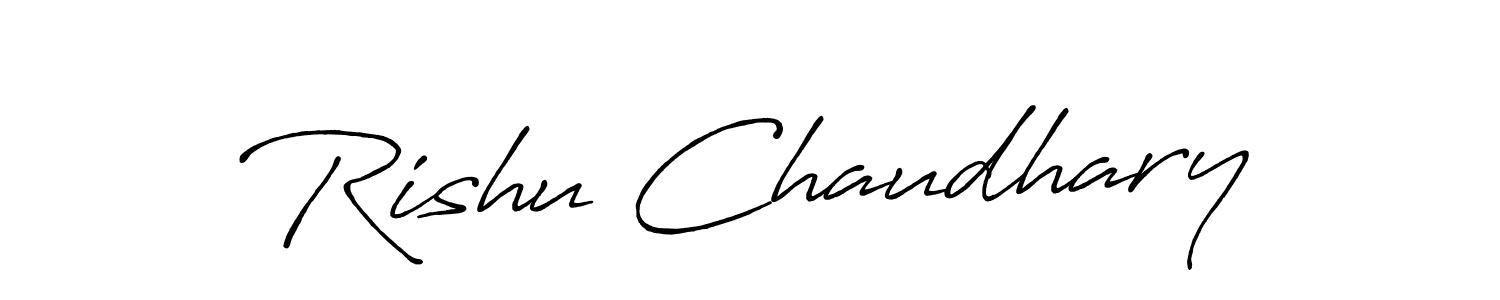 Here are the top 10 professional signature styles for the name Rishu Chaudhary. These are the best autograph styles you can use for your name. Rishu Chaudhary signature style 7 images and pictures png