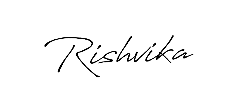 You can use this online signature creator to create a handwritten signature for the name Rishvika. This is the best online autograph maker. Rishvika signature style 7 images and pictures png