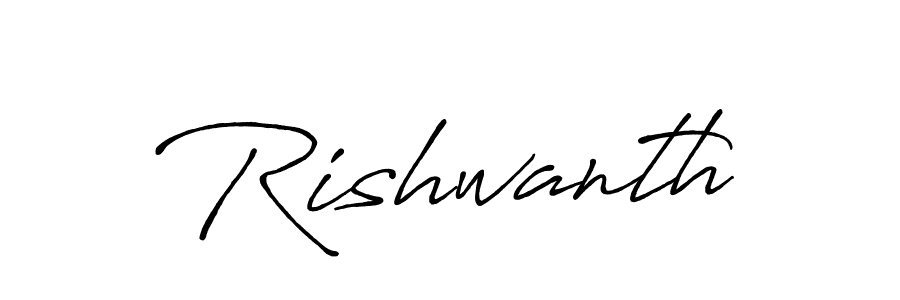 The best way (Antro_Vectra_Bolder) to make a short signature is to pick only two or three words in your name. The name Rishwanth include a total of six letters. For converting this name. Rishwanth signature style 7 images and pictures png