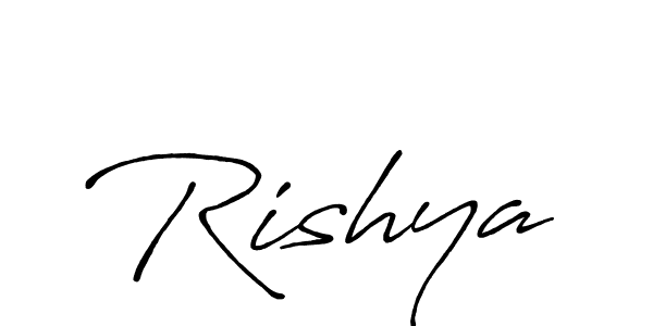 See photos of Rishya official signature by Spectra . Check more albums & portfolios. Read reviews & check more about Antro_Vectra_Bolder font. Rishya signature style 7 images and pictures png