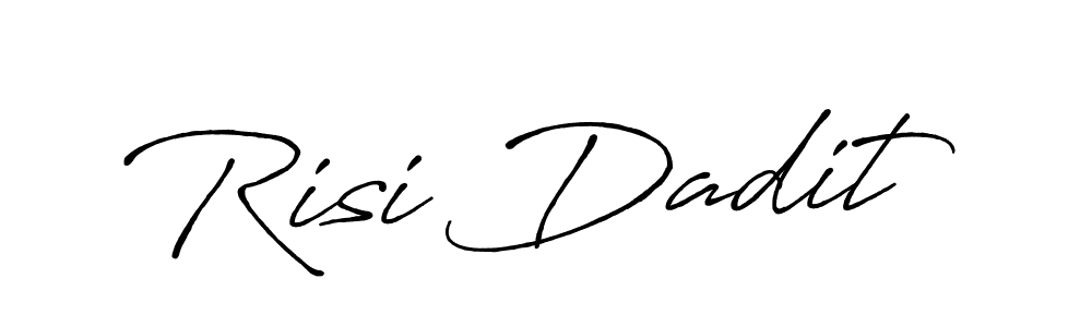 Make a short Risi Dadit signature style. Manage your documents anywhere anytime using Antro_Vectra_Bolder. Create and add eSignatures, submit forms, share and send files easily. Risi Dadit signature style 7 images and pictures png
