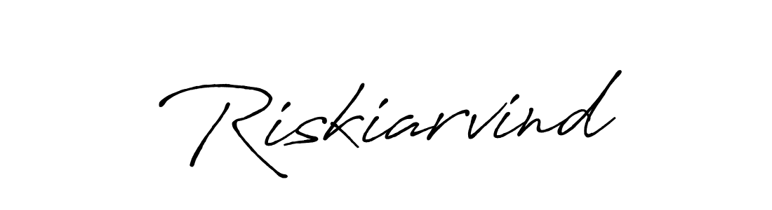 Also You can easily find your signature by using the search form. We will create Riskiarvind name handwritten signature images for you free of cost using Antro_Vectra_Bolder sign style. Riskiarvind signature style 7 images and pictures png