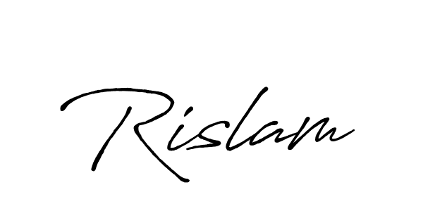 Best and Professional Signature Style for Rislam. Antro_Vectra_Bolder Best Signature Style Collection. Rislam signature style 7 images and pictures png