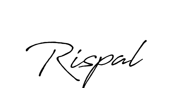 Design your own signature with our free online signature maker. With this signature software, you can create a handwritten (Antro_Vectra_Bolder) signature for name Rispal. Rispal signature style 7 images and pictures png