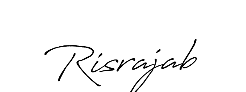 Also we have Risrajab name is the best signature style. Create professional handwritten signature collection using Antro_Vectra_Bolder autograph style. Risrajab signature style 7 images and pictures png