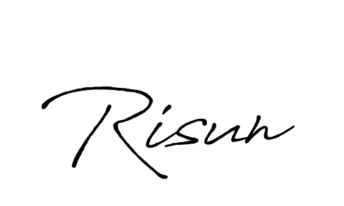How to Draw Risun signature style? Antro_Vectra_Bolder is a latest design signature styles for name Risun. Risun signature style 7 images and pictures png