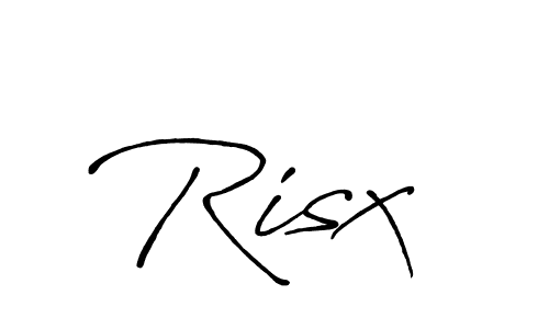 This is the best signature style for the Risx  name. Also you like these signature font (Antro_Vectra_Bolder). Mix name signature. Risx  signature style 7 images and pictures png