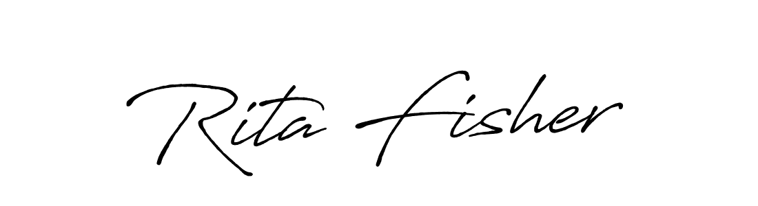 How to Draw Rita Fisher signature style? Antro_Vectra_Bolder is a latest design signature styles for name Rita Fisher. Rita Fisher signature style 7 images and pictures png