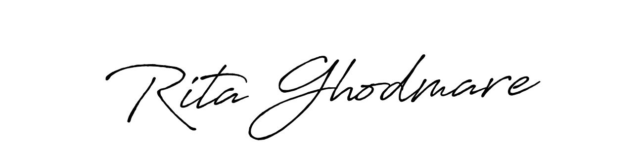 Make a beautiful signature design for name Rita Ghodmare. Use this online signature maker to create a handwritten signature for free. Rita Ghodmare signature style 7 images and pictures png