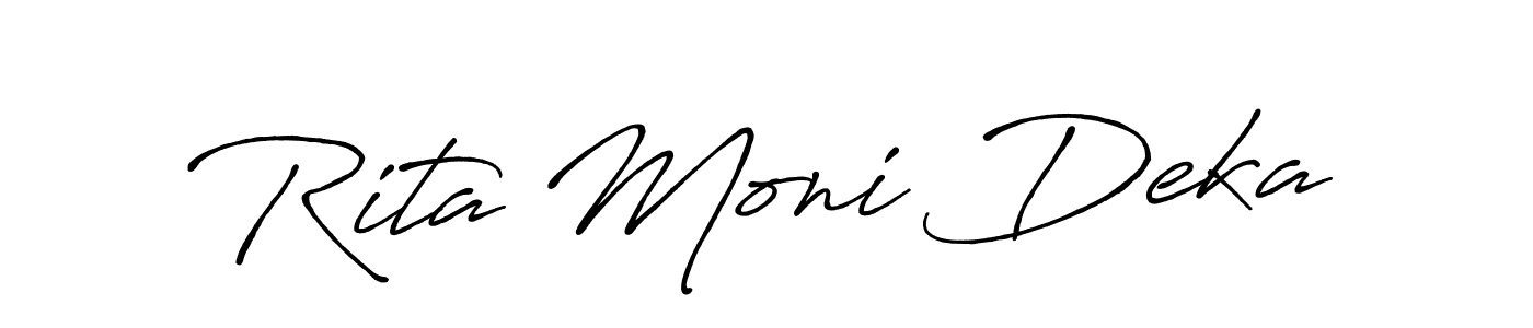 Check out images of Autograph of Rita Moni Deka name. Actor Rita Moni Deka Signature Style. Antro_Vectra_Bolder is a professional sign style online. Rita Moni Deka signature style 7 images and pictures png