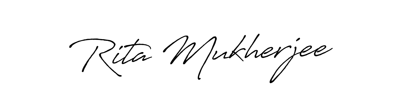 How to Draw Rita Mukherjee signature style? Antro_Vectra_Bolder is a latest design signature styles for name Rita Mukherjee. Rita Mukherjee signature style 7 images and pictures png