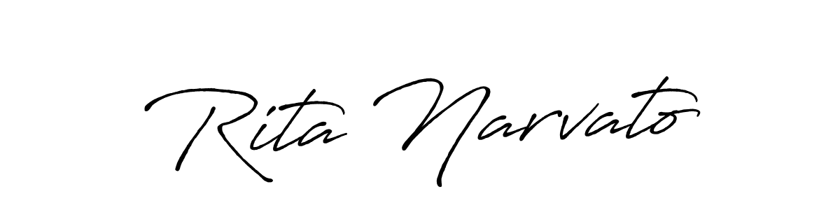 This is the best signature style for the Rita Narvato name. Also you like these signature font (Antro_Vectra_Bolder). Mix name signature. Rita Narvato signature style 7 images and pictures png
