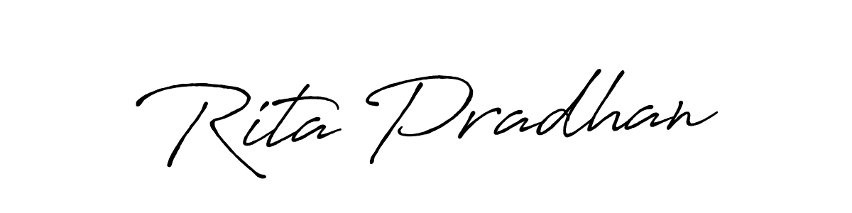 Make a beautiful signature design for name Rita Pradhan. Use this online signature maker to create a handwritten signature for free. Rita Pradhan signature style 7 images and pictures png