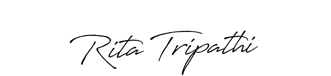 The best way (Antro_Vectra_Bolder) to make a short signature is to pick only two or three words in your name. The name Rita Tripathi include a total of six letters. For converting this name. Rita Tripathi signature style 7 images and pictures png