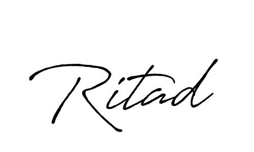 How to Draw Ritad signature style? Antro_Vectra_Bolder is a latest design signature styles for name Ritad. Ritad signature style 7 images and pictures png