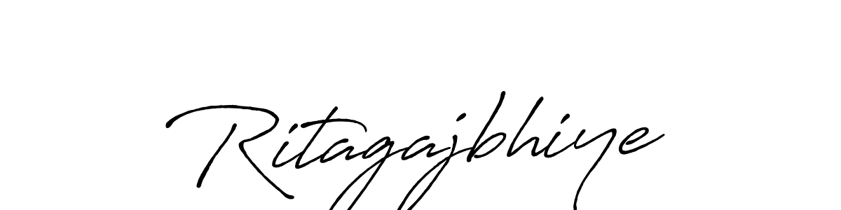 Make a beautiful signature design for name Ritagajbhiye. Use this online signature maker to create a handwritten signature for free. Ritagajbhiye signature style 7 images and pictures png