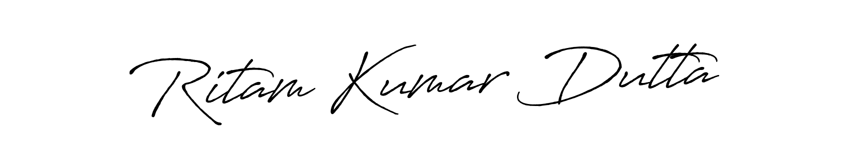 You can use this online signature creator to create a handwritten signature for the name Ritam Kumar Dutta. This is the best online autograph maker. Ritam Kumar Dutta signature style 7 images and pictures png