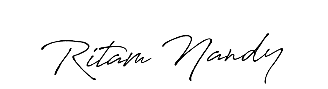 Make a beautiful signature design for name Ritam Nandy. Use this online signature maker to create a handwritten signature for free. Ritam Nandy signature style 7 images and pictures png