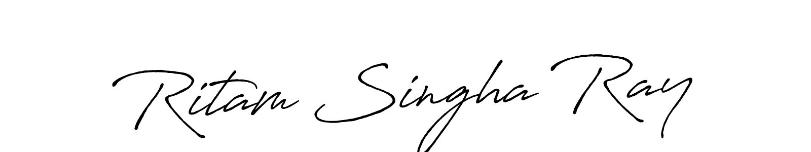 Make a beautiful signature design for name Ritam Singha Ray. Use this online signature maker to create a handwritten signature for free. Ritam Singha Ray signature style 7 images and pictures png