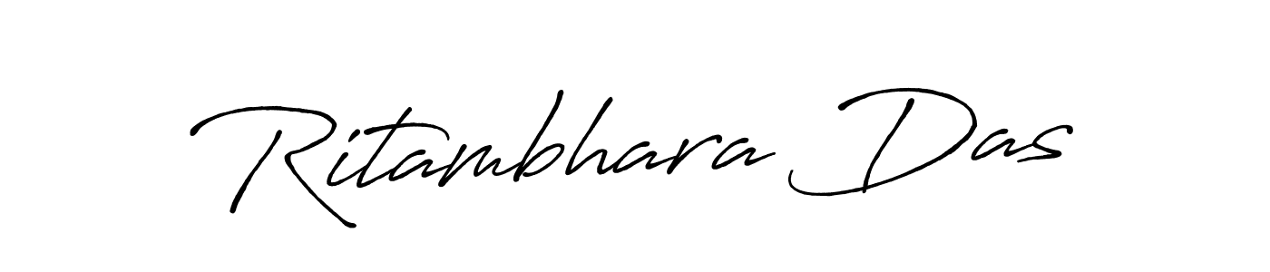 How to make Ritambhara Das name signature. Use Antro_Vectra_Bolder style for creating short signs online. This is the latest handwritten sign. Ritambhara Das signature style 7 images and pictures png