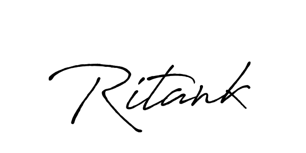 How to Draw Ritank signature style? Antro_Vectra_Bolder is a latest design signature styles for name Ritank. Ritank signature style 7 images and pictures png