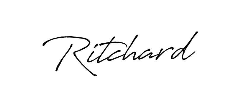 Here are the top 10 professional signature styles for the name Ritchard. These are the best autograph styles you can use for your name. Ritchard signature style 7 images and pictures png