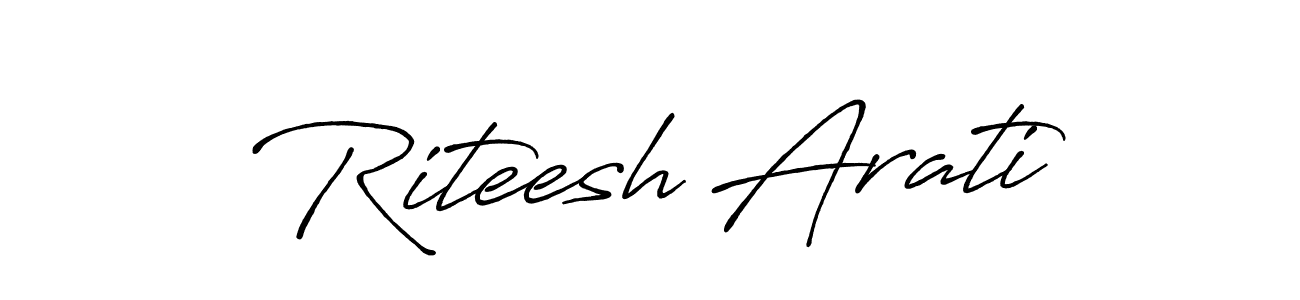 if you are searching for the best signature style for your name Riteesh Arati. so please give up your signature search. here we have designed multiple signature styles  using Antro_Vectra_Bolder. Riteesh Arati signature style 7 images and pictures png