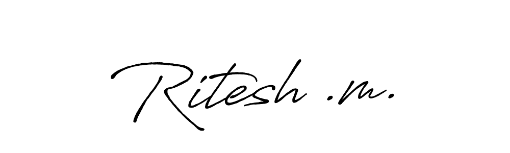 Check out images of Autograph of Ritesh .m. name. Actor Ritesh .m. Signature Style. Antro_Vectra_Bolder is a professional sign style online. Ritesh .m. signature style 7 images and pictures png