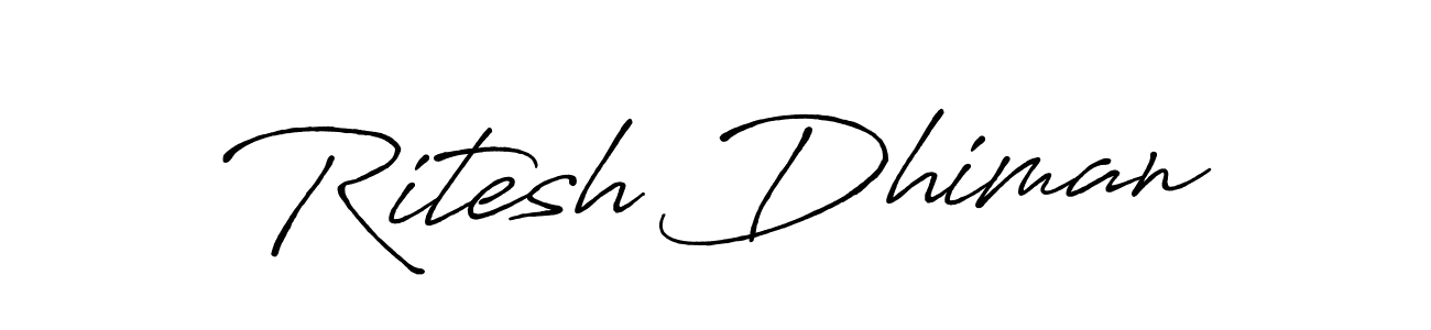 Best and Professional Signature Style for Ritesh Dhiman. Antro_Vectra_Bolder Best Signature Style Collection. Ritesh Dhiman signature style 7 images and pictures png