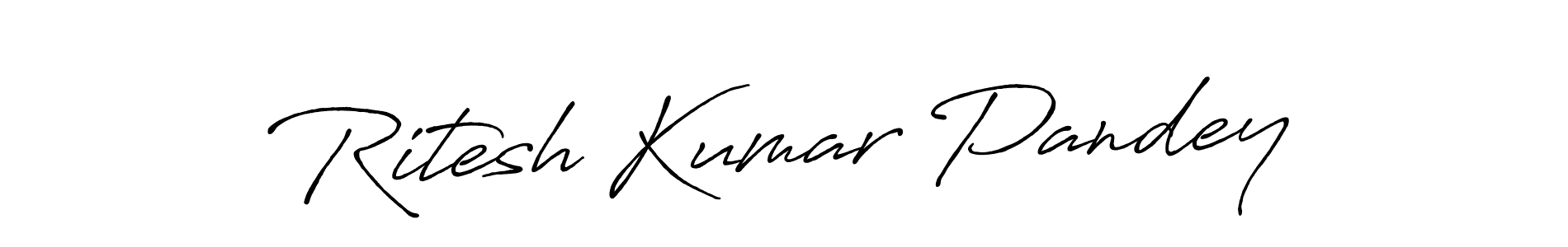 Make a short Ritesh Kumar Pandey signature style. Manage your documents anywhere anytime using Antro_Vectra_Bolder. Create and add eSignatures, submit forms, share and send files easily. Ritesh Kumar Pandey signature style 7 images and pictures png